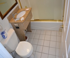 Alpha Inn & Suites San Francisco - Alpha Inn & Suites - Full bathtub and shower